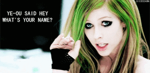 Avril Lavigne GIF. Artiesten Avril lavigne Gifs Golvend 