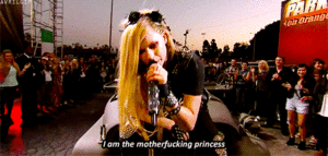 Avril Lavigne GIF. Artiesten Avril lavigne Smile Gifs 