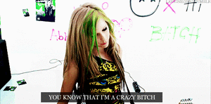 Avril Lavigne GIF. Artiesten Avril lavigne Gifs 