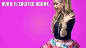 Avril Lavigne GIF. Artiesten Avril lavigne Gifs Avril 