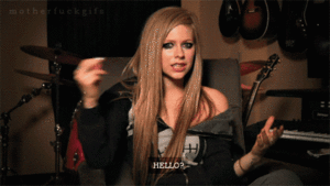 Avril Lavigne GIF. Artiesten Avril lavigne Gifs Avril 