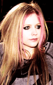 Avril Lavigne GIF. Artiesten Avril lavigne Gifs Opgewonden 