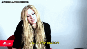 Avril Lavigne GIF. Artiesten Avril lavigne Smile Gifs 