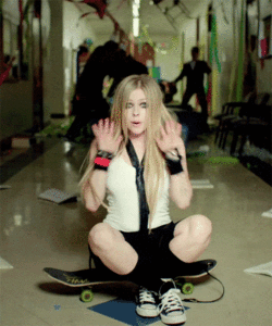Avril Lavigne GIF. Artiesten Avril lavigne Gifs Avril 