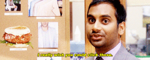 Aziz Ansari GIF. Tv Gifs Filmsterren Aziz ansari Parks and recreation 
