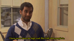 Aziz Ansari GIF. Gifs Filmsterren Aziz ansari Parks and recreation Tom haverford 