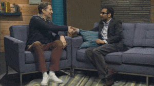 Chris Pratt GIF. Tv Gifs Filmsterren Aziz ansari Chris pratt Parks and recreation 