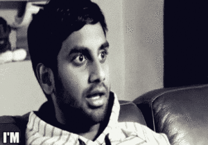 Aziz Ansari GIF. Gifs Filmsterren Aziz ansari Raaaaaaaandy 