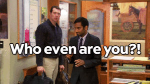 Aziz Ansari GIF. Gifs Filmsterren Aziz ansari Parken en rec Parks and recreation Tom haverford 