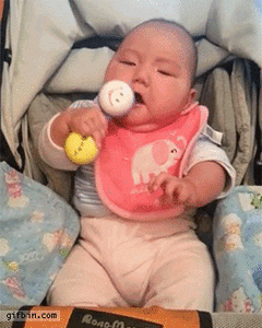 Baby GIF. Dieren Fles Melk Olifant Baby Gifs 