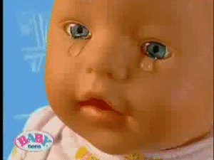 Baby GIF. Huilen Baby Speelgoed Gifs Vreemd 