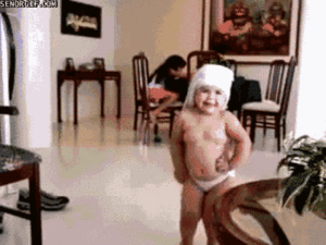 Baby GIF. Schattig Baby Madagascar Gifs Mort 