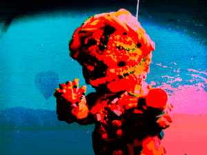 Baby GIF. Baby Graan Gifs Griezelig Psychedelische Digitaal Thecurrentsea Iphoneography 