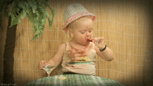 Baby GIF. Baby Gifs Geschokt Verbaasd Tunnel 