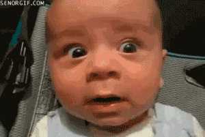 Baby GIF. Bioscoop Baby Star trek Gifs 