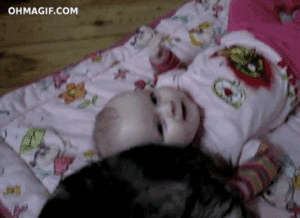 Baby GIF. Baby Gifs Gelukkig Bubbels 