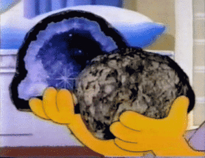 Baby GIF. Dieren Eten Soep Schattig Puppy Baby Ziek Gifs Hond Nom Hongerig Aww Voeden Het eten Voede 