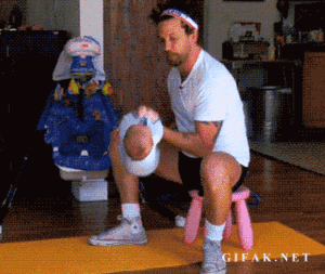 Baby GIF. Baby Gifs Geschokt Verbaasd Tunnel 