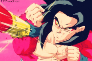 Baby GIF. Anime Goku Baby Gifs Dragon ball Txz Db Gok Dragon ball gt Db gt Saga kindje Ssj4 Ve 