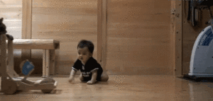 Baby GIF. Bioscoop Baby Star trek Gifs 