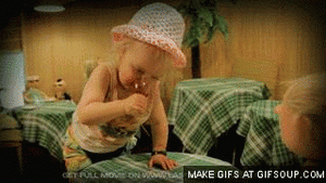 Baby GIF. Baby Tv Kleuren Gifs Reactie Lichten Geschokt Kind 