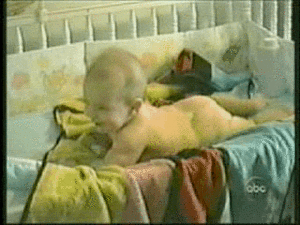 Baby GIF. Grappig Schattig Baby Gifs Plezier 