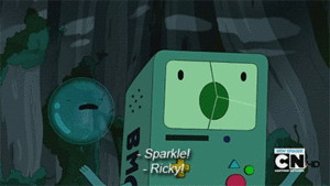 Baby GIF. Vallen Baby Rick Gifs Cartoons en comics Avontuur tijd Cartoon network Bmo Zeepbel Moed 