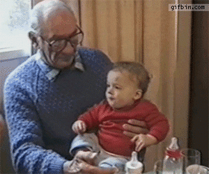 Baby GIF. Baby Opa Gifs Vinger 