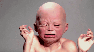 Baby GIF. Huilen Baby Gifs Eng Maskeren 