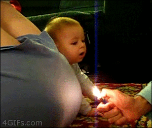 Baby GIF. Dieren Puppy Baby Gifs Springen Speels 