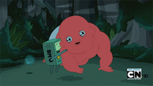 Baby GIF. Vallen Baby Rick Gifs Cartoons en comics Avontuur tijd Cartoon network Bmo Zeepbel Moed 