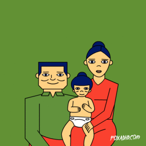 Baby GIF. Baby Graan Gifs Griezelig Psychedelische Digitaal Thecurrentsea Iphoneography 