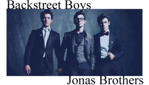 Backstreet Boys GIF. Artiesten Jonas brothers Gifs Backstreet boys 