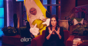 Banaan GIF. Eten en drinken Banaan Gifs Opnieuw 