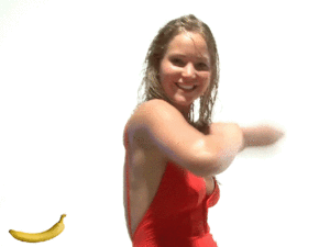Banaan GIF. Eten en drinken Banaan Gifs 