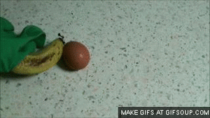 Banaan GIF. Eten en drinken Banaan Gifs Teleportatie 