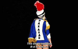 Banaan GIF. Eten en drinken Banaan Gifs 