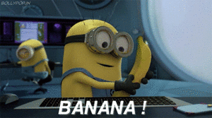 Banaan GIF. Eten en drinken Banaan Gifs Poets 