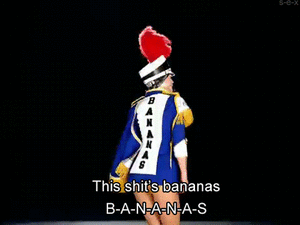 Banaan GIF. Eten en drinken Banaan Gifs 