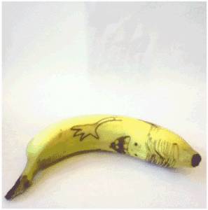 Banaan GIF. Eten en drinken Banaan Gifs 