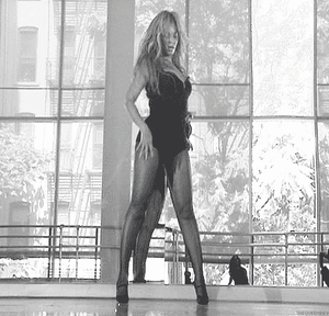 Beyoncé GIF. Muziek Artiesten Beyonce Sexy Gifs Zwart en wit 