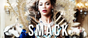 Beyoncé GIF. Artiesten Beyonce Gifs Houding Truc Smakken Neerbuigen 