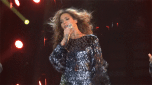Beyoncé GIF. Artiesten Beyonce Gifs Hair flip 