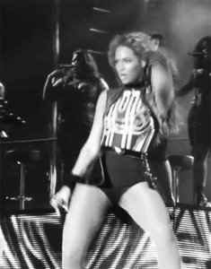 Beyoncé GIF. Artiesten Beyonce Gifs Houding Truc Smakken Neerbuigen 