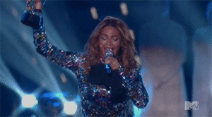 Beyoncé GIF. Artiesten Beyonce Gifs Meme Suprise teef 
