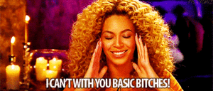 Beyoncé GIF. Artiesten Beyonce Gifs Dans Zwart en wit 