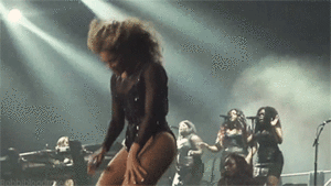 Beyoncé GIF. Artiesten Beyonce Gifs Dans Zwart en wit 