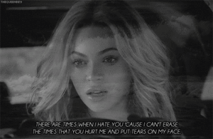 Beyoncé GIF. Huilen Muziek Artiesten Beyonce Gifs Visuele album Nieuw album 