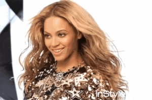 Beyoncé GIF. Artiesten Beyonce Gifs Dans Zwart en wit 
