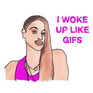 Beyoncé GIF. Artiesten Beyonce Gifs Eye roll Niet geamuseerd 